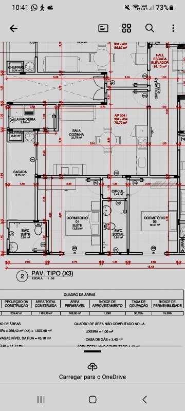 APARTAMENTO COM 1 SUÍTE MAIS 1 DORMITÓRIO NO PAQUETA - Brusque - 