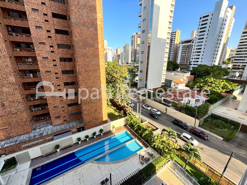 Apartamento com 121 m² com 3 Suites 5 wc 2 vagas de garagem. Meireles - Fortaleza - CE Rua Ana Bilhar Fortaleza - 