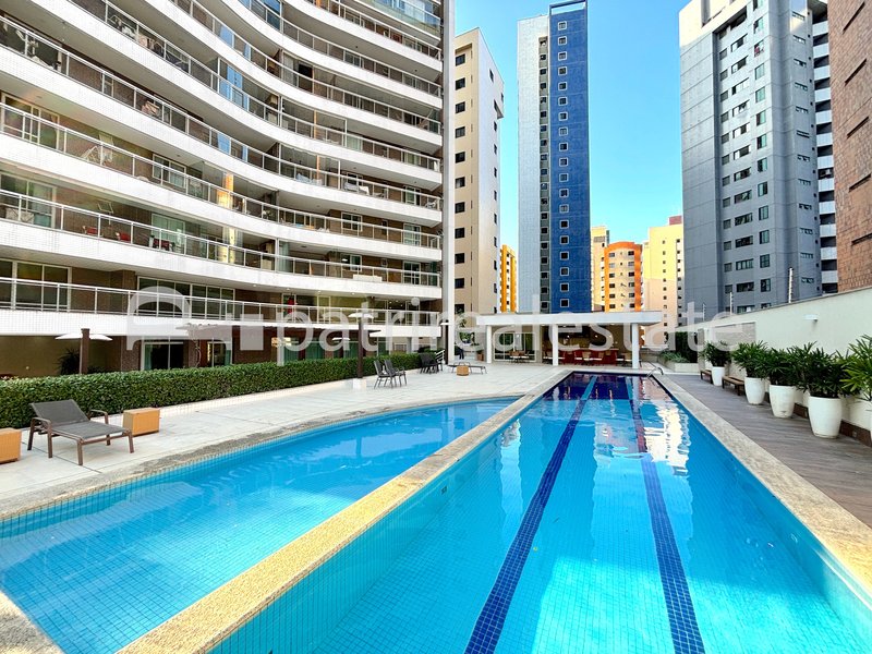 Apartamento com 121 m² com 3 Suites 5 wc 2 vagas de garagem. Meireles - Fortaleza - CE Rua Ana Bilhar Fortaleza - 
