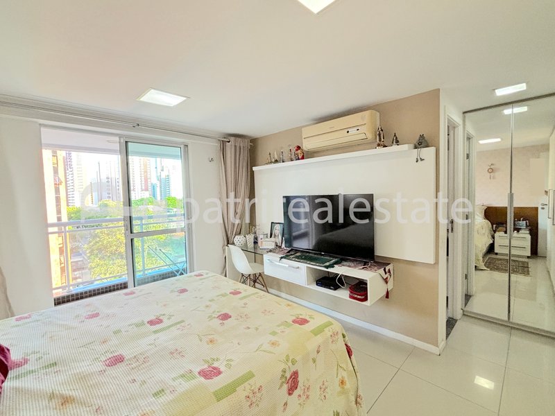 Apartamento com 121 m² com 3 Suites 5 wc 2 vagas de garagem. Meireles - Fortaleza - CE Rua Ana Bilhar Fortaleza - 