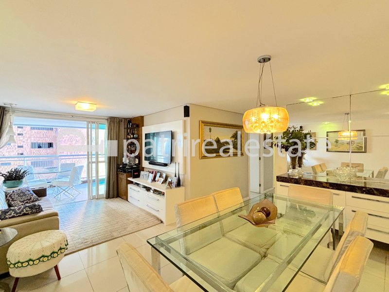 Apartamento com 121 m² com 3 Suites 5 wc 2 vagas de garagem. Meireles - Fortaleza - CE Rua Ana Bilhar Fortaleza - 