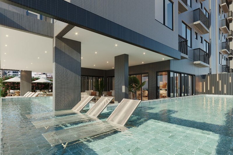 Apartamento Dublin Residence 3 suítes 129m² 244 Itapema - Piscina