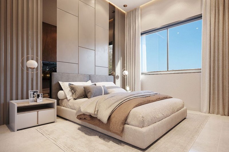 Apartamento Dublin Residence 3 suítes 129m² 244 Itapema - Dormitório