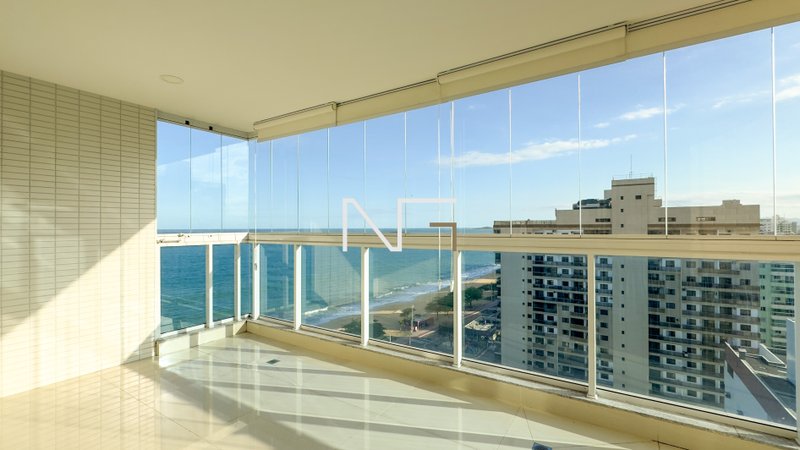 Apartamento de 3 Quartos com Deslumbrante Vista para o Mar e Lazer Completo Rua da Limeira Vila Velha - 