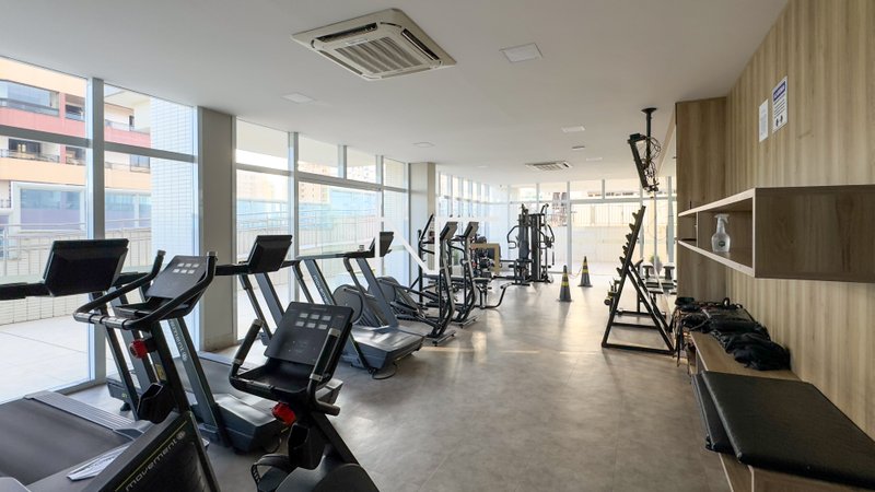 Apartamento de 3 Quartos com Deslumbrante Vista para o Mar e Lazer Completo Rua da Limeira Vila Velha - 