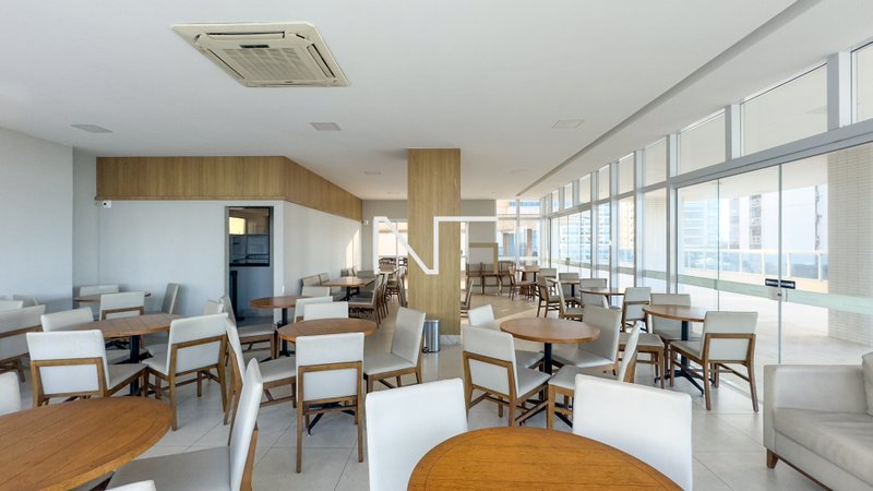 Apartamento de 3 Quartos com Deslumbrante Vista para o Mar e Lazer Completo Rua da Limeira Vila Velha - 