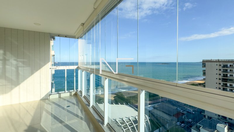 Apartamento de 3 Quartos com Deslumbrante Vista para o Mar e Lazer Completo Rua da Limeira Vila Velha - 
