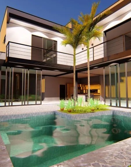 Casa com 4 dormit&oacute;rios &agrave; venda,423 m&sup2; - Alphaville Nova Esplanada III - Votorantim - SP Alameda Nova Zelândia Votorantim - 