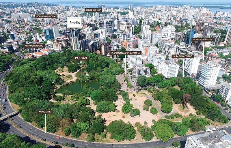 Apartamento Moinhos Park 43m Comendador Caminha Porto Alegre - 