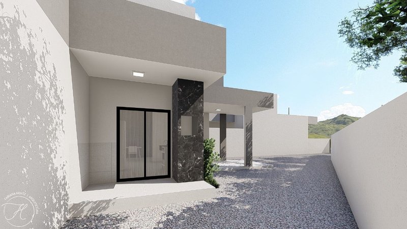 CASA COM 1 SUÍTE MAIS 2 DORMITÓRIOS NO RIO BRANCO - Brusque - 