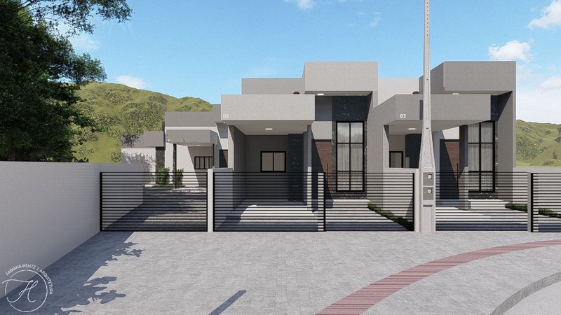 CASA COM 1 SUÍTE MAIS 2 DORMITÓRIOS NO RIO BRANCO - Brusque - 