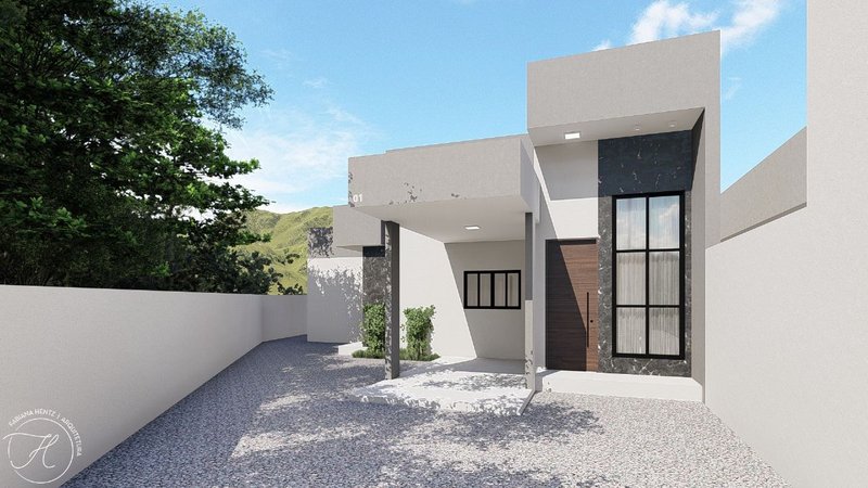 CASA COM 1 SUÍTE MAIS 2 DORMITÓRIOS NO RIO BRANCO - Brusque - 