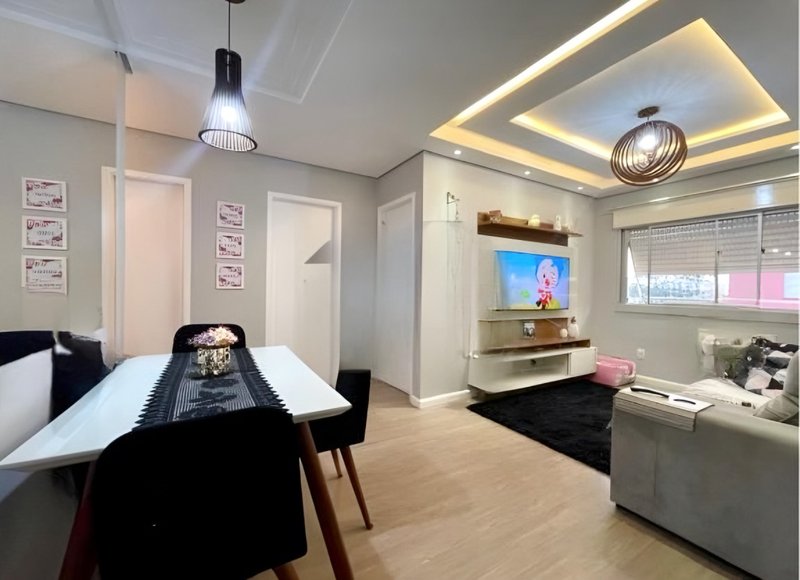 R$ 212.000 - ÓTIMO APARTAMENTO - 62M2 - 3 DORM - SEMIMOBILIADO - 1 VAGA Rua Figueredo Mascarenhas Porto Alegre - 