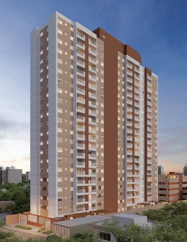 Apartamento Neo Bosque Maia 70.47m² 3D Antonieta Guarulhos - Fachada