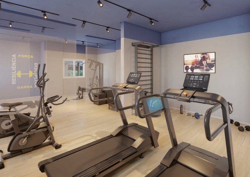Apartamento Neo Bosque Maia 70.47m² 3D Antonieta Guarulhos - Fitness