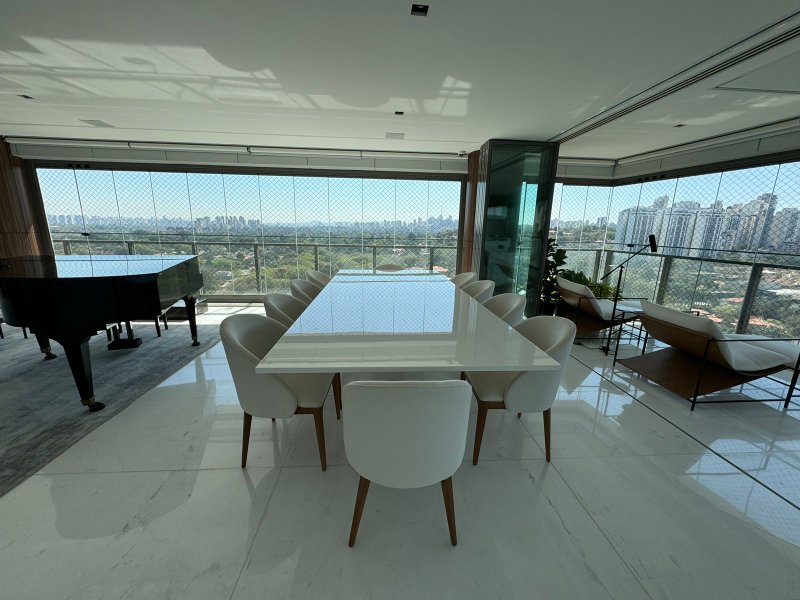 Apartamento de Luxo com Vista Eterna Avenida Professor Frederico Herman Júnior  São Paulo - 