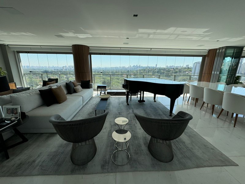 Apartamento de Luxo com Vista Eterna Avenida Professor Frederico Herman Júnior  São Paulo - 