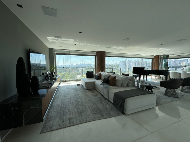 Apartamento de Luxo com Vista Eterna Avenida Professor Frederico Herman Júnior  São Paulo - 