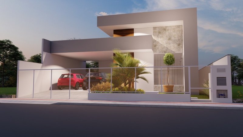 CASA COM 1 SUÍTE MAIS 2 DORMITÓRIOS NO BAIRRO SÃO JOÃO - Brusque - 