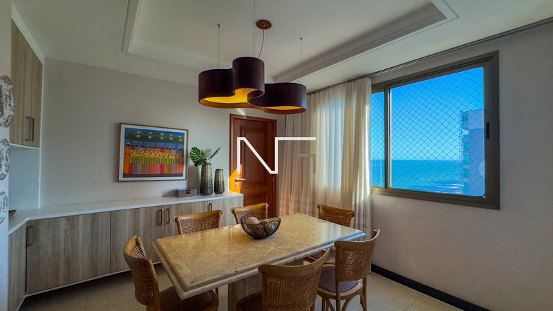 3 suítes frente ao mar: Viva a experiência de um apartamento com vista deslumbrante Avenida Estudante José Júlio de Souza Vila Velha - 