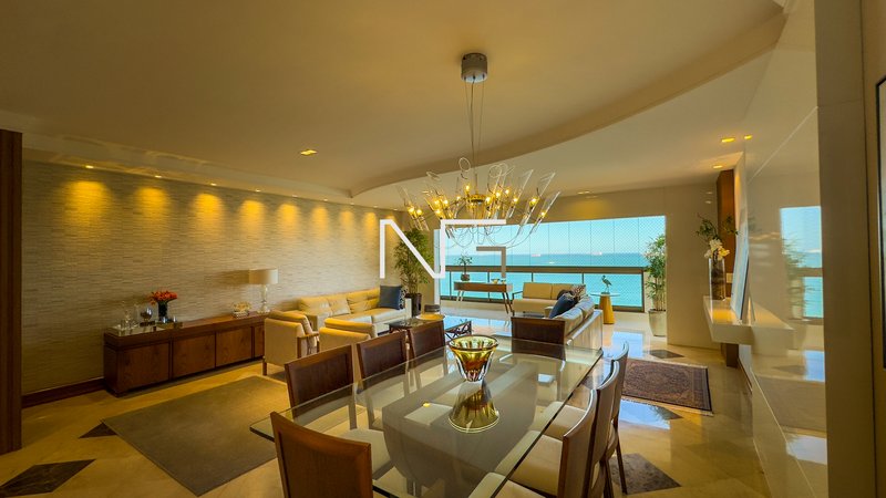 3 suítes frente ao mar: Viva a experiência de um apartamento com vista deslumbrante Avenida Estudante José Júlio de Souza Vila Velha - 