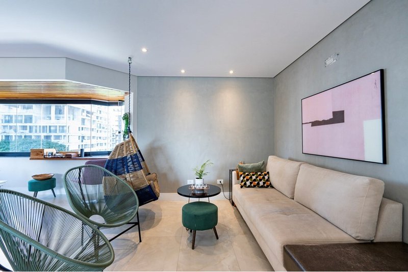 Apartamento a venda - Campo Belo -1 suíte 112m² Otávio Tarquínio de Sousa São Paulo - 