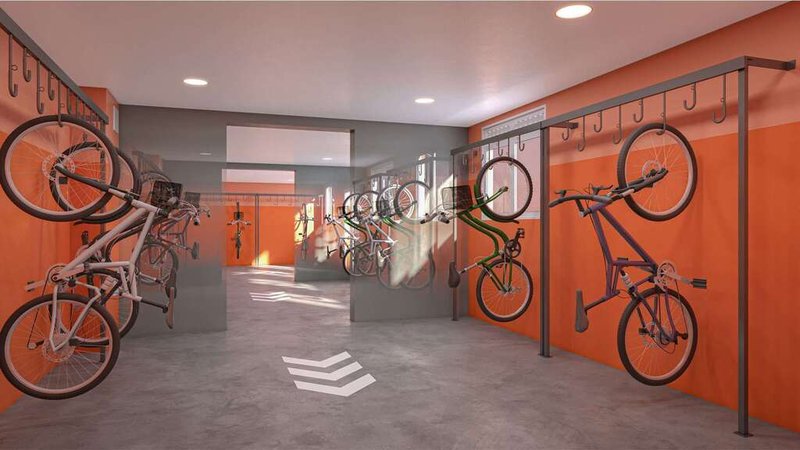 Apartamento Vibra Estação Adolfo Pinheiros - Breve Lançamento 2 dormitórios 37m² Adolfo Pinheiro São Paulo - Bicicletario