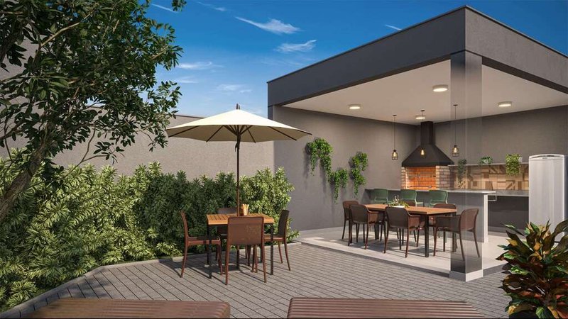 Apartamento Vibra Estação Adolfo Pinheiros - Breve Lançamento 2 dormitórios 37m² Adolfo Pinheiro São Paulo - Churrasqueira