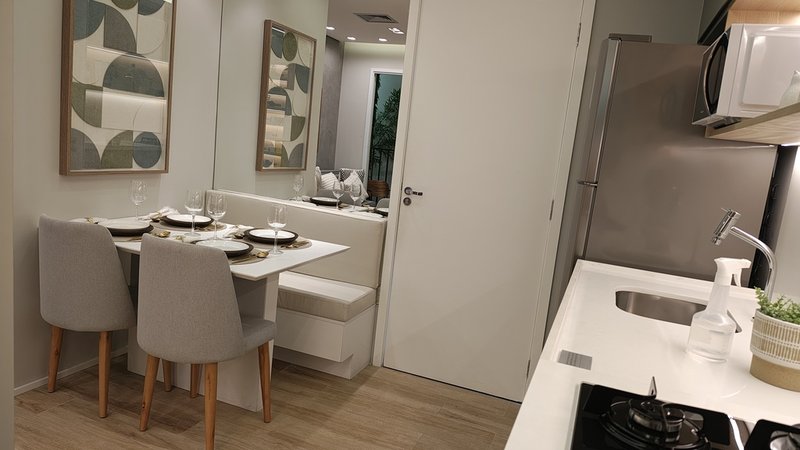 Apartamento Vibra Jardim Marajoara 2 dormitórios 38m² Dom Aguirre São Paulo - Living