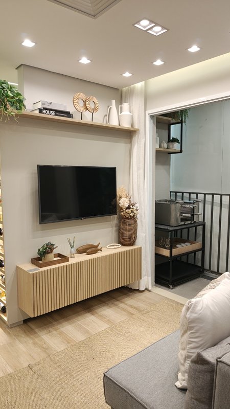 Apartamento Vibra Jardim Marajoara 2 dormitórios 38m² Dom Aguirre São Paulo - Living