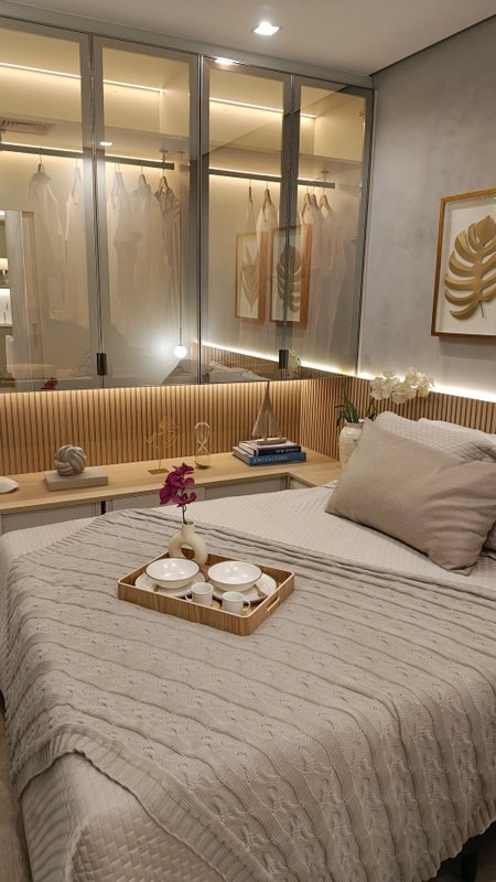 Apartamento Vibra Jardim Marajoara 2 dormitórios 38m² Dom Aguirre São Paulo - Dormitório