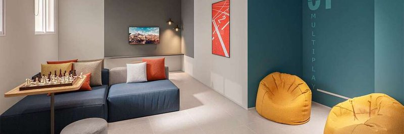Apartamento Vibra Jardim Marajoara 2 dormitórios 38m² Dom Aguirre São Paulo - Sala de jogos