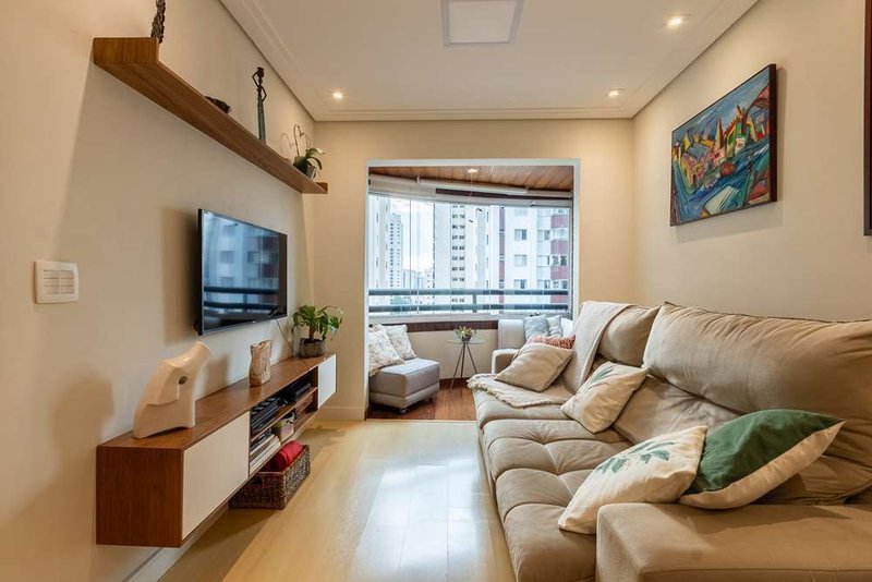 Apartamento a venda - Vila Gumercindo - 1 suíte 73m² Dom Constantino Barradas São Paulo - 