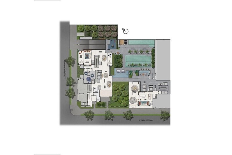 Apartamento a venda - Alameda dos Arapanés - 3 suítes 213m² dos Arapanés São Paulo - 