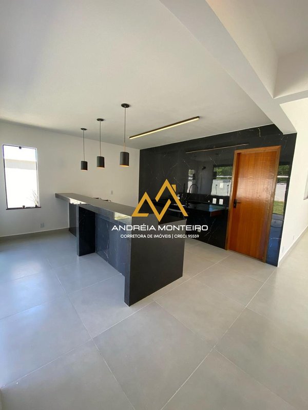 Casa no Alphaville 2, com 3 dormitórios à venda, 172 m² - Maricá/RJ - por R$1.090.000,00 Rodovia Amaral Peixoto KM 15,5 Maricá - 