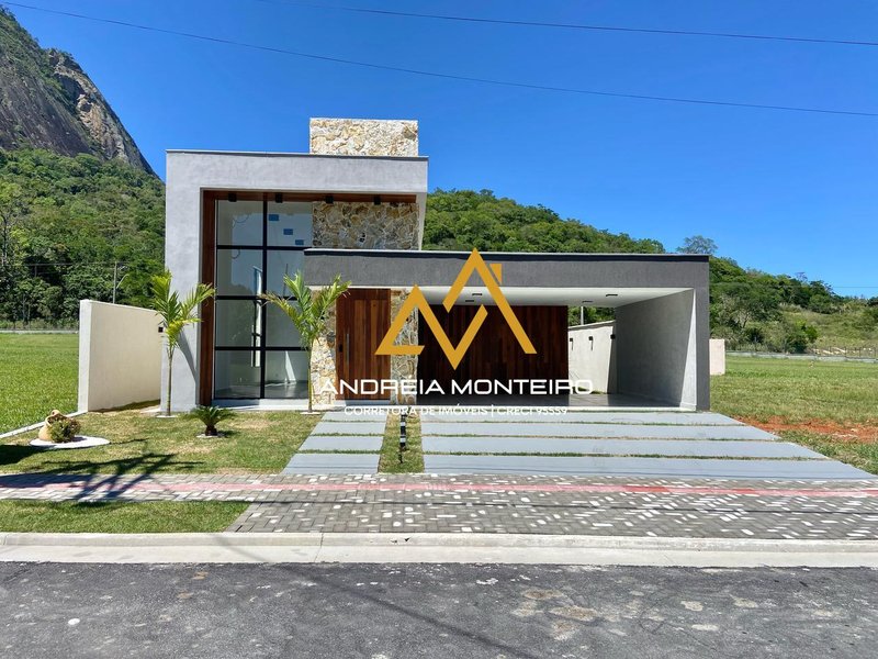 Casa no Alphaville 2, com 3 dormitórios à venda, 172 m² - Maricá/RJ - por R$1.090.000,00 Rodovia Amaral Peixoto KM 15,5 Maricá - 