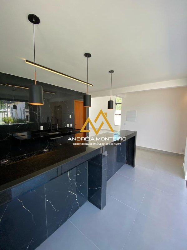 Casa no Alphaville 2, com 3 dormitórios à venda, 172 m² - Maricá/RJ - por R$1.090.000,00 Rodovia Amaral Peixoto KM 15,5 Maricá - 