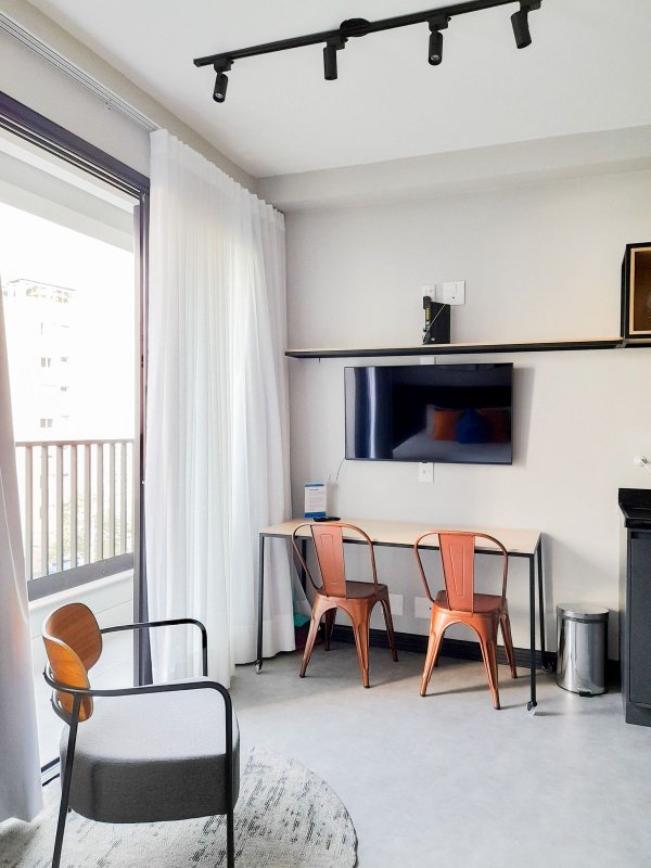 Studio de 24m², 1 quarto em Vila Madalena Rua Oscar Caravelas São Paulo - 