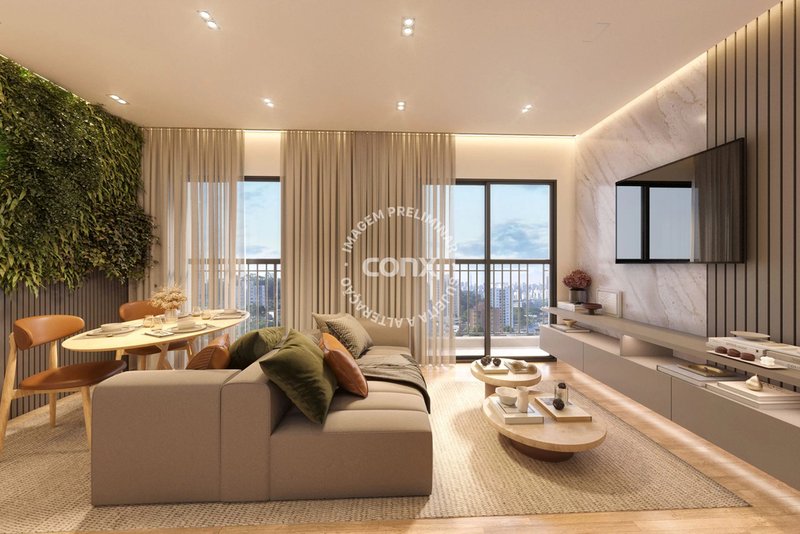 Studio Unique Fit Vila Mariana - Residencial 1 dormitório 29m² Capitão Cavalcanti São Paulo - Living