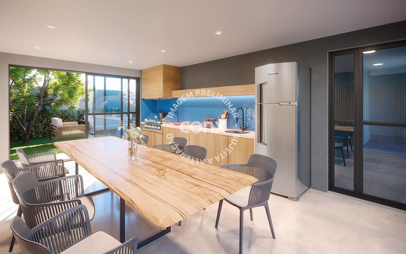 Studio Unique Fit Vila Mariana - Residencial 1 dormitório 29m² Capitão Cavalcanti São Paulo - Churrasqueira