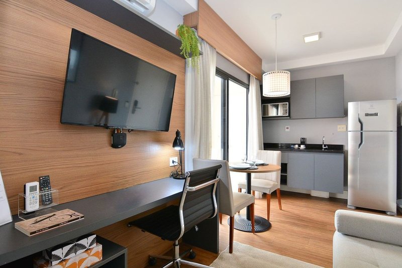 Apê de 33m², 1 quarto em Pinheiros Rua Cunha Gago São Paulo - 