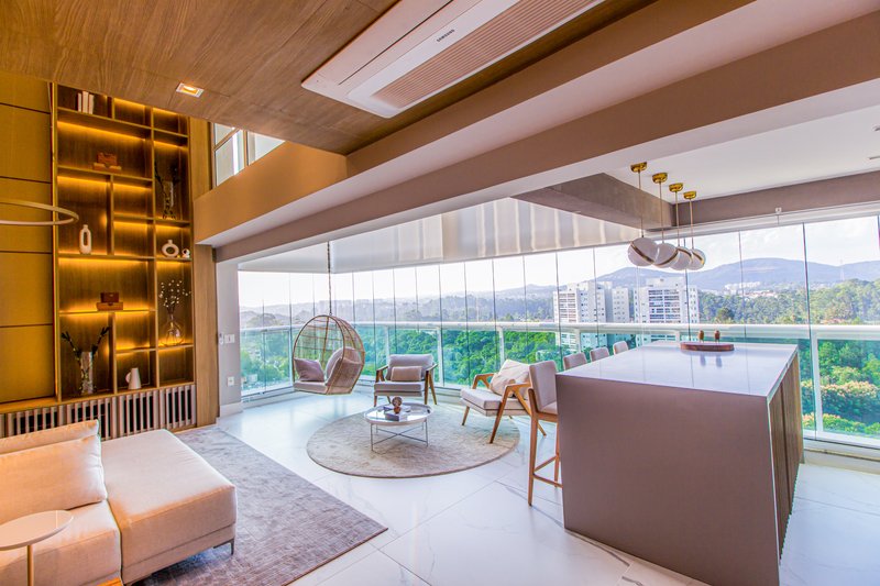 The Lake Alphaville - Apartamento à venda com 376 m² | 3 suítes Avenida Parkinson Barueri - 