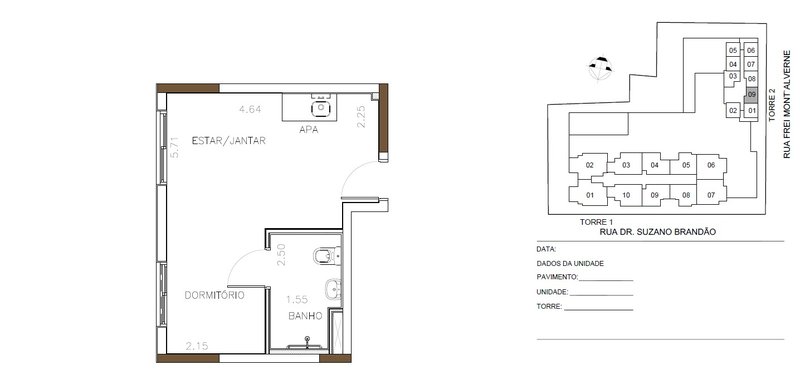 Studio a venda na Penha - HOME RESORT PENHA SMART Rua Frei Mont'Alverne São Paulo - 