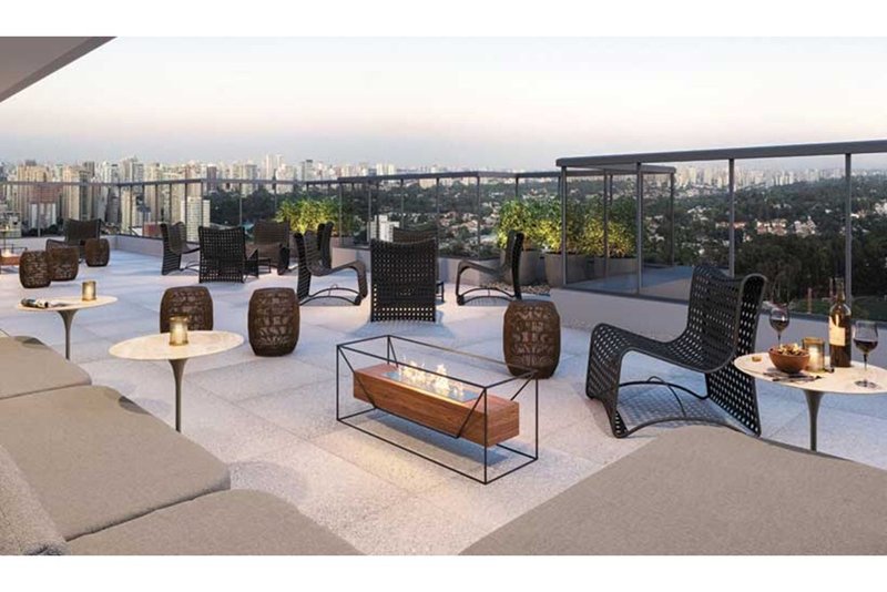 Studio a venda - Santo Amaro - 1 dormitório 25m² do Estilo Barroco São Paulo - 