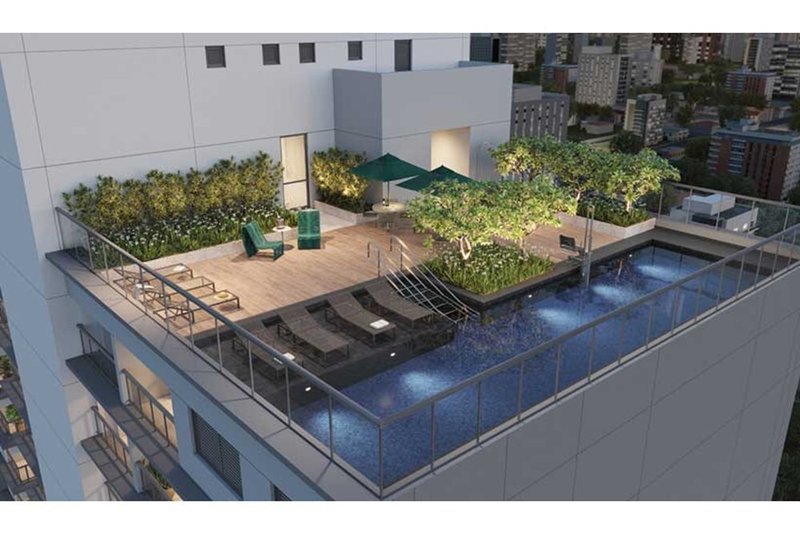 Studio a venda - Santo Amaro - 1 dormitório 25m² do Estilo Barroco São Paulo - 