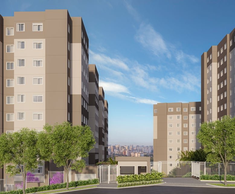 Apartamento Meu Plano&Parque do Carmo Jacarandá 31.71m² 2D Itália Giusti São Paulo - Fachada