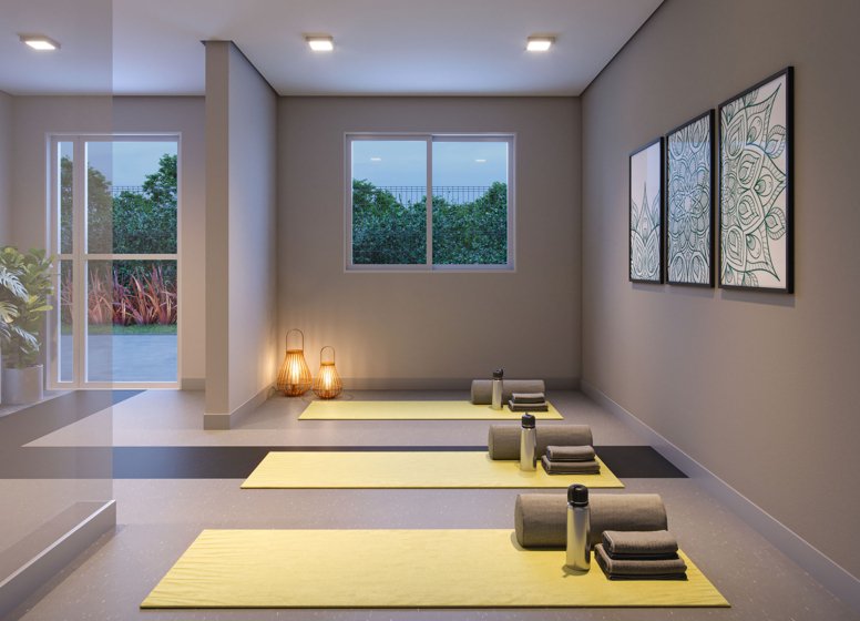Apartamento Meu Plano&Parque do Carmo Jacarandá 31.71m² 2D Itália Giusti São Paulo - Fitness