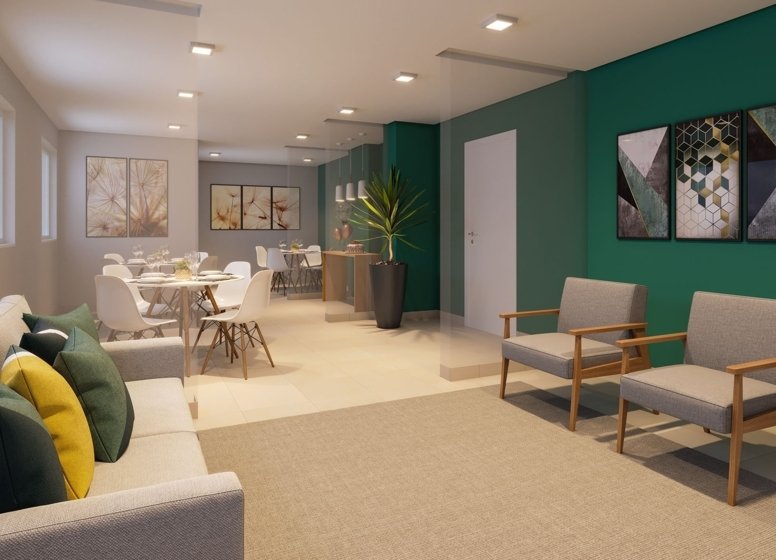 Apartamento Meu Plano&Parque do Carmo Jacarandá 31.71m² 2D Itália Giusti São Paulo - Espaço gourmet
