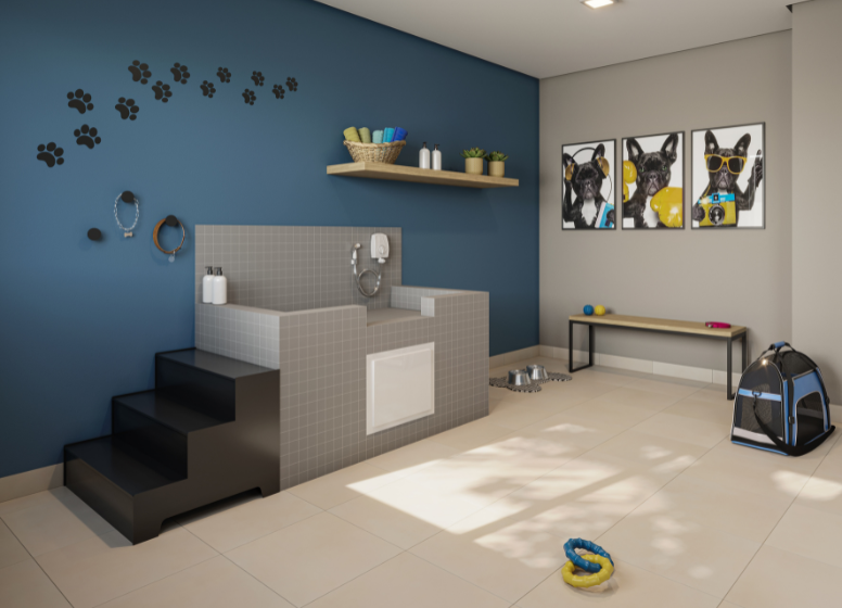 Apartamento Meu Plano&Parque do Carmo Jacarandá 31.71m² 2D Itália Giusti São Paulo - Pet care