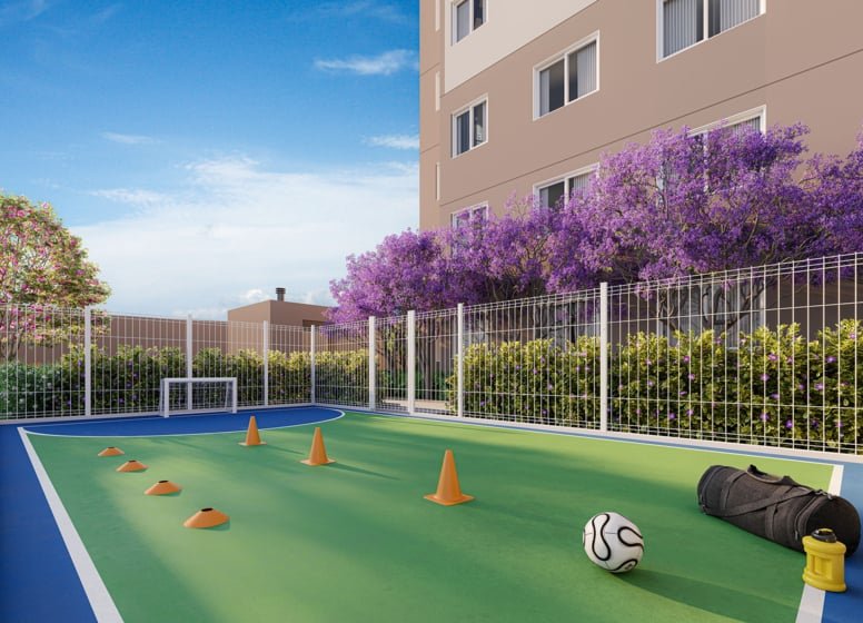 Apartamento Meu Plano&Parque do Carmo Jacarandá 31.71m² 2D Itália Giusti São Paulo - Quadra
